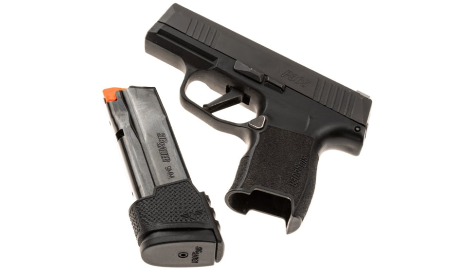 XTech Tactical Mag-Adapt S365 9mm 17-Round Magazine Sleeeve for Sig Sauer P366, Black, XT3020901