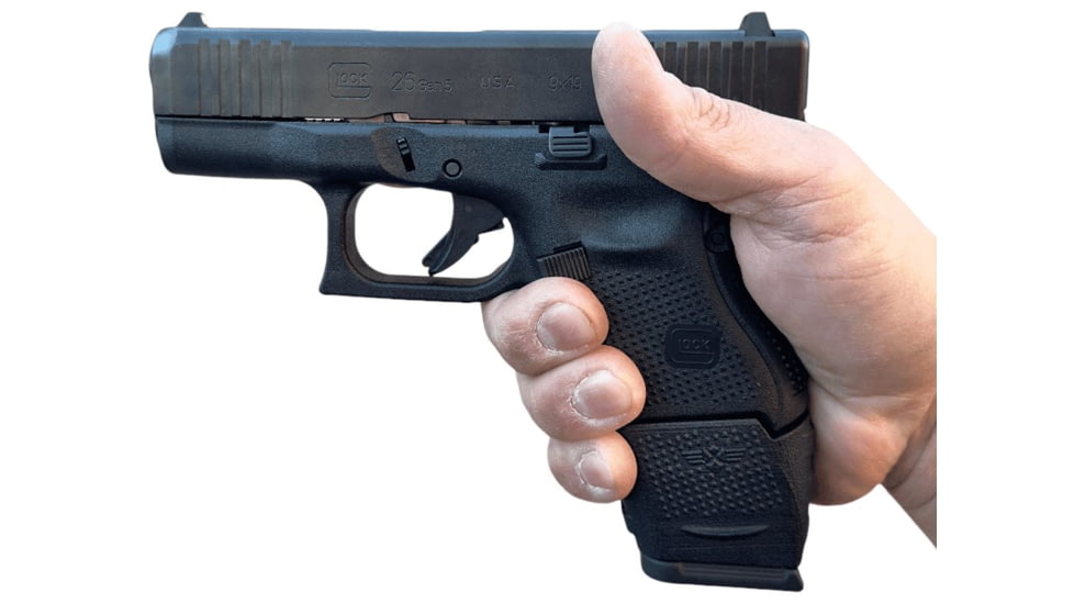 XTech Tactical MAG26-17 9mm Glock 26 15-Round Extended Magazine, Black, 15, XT3031201