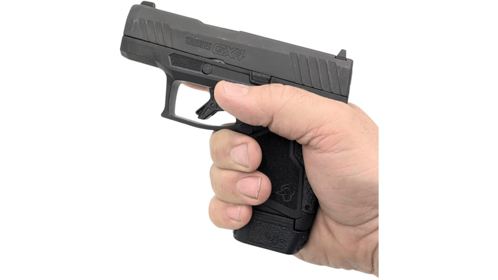 XTech Tactical Taurus GX4 9mm 10 Rounds Pistol Magazine Grip Extension, Black, 10, XT3055201