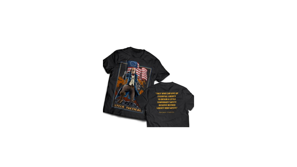 XTech Tactical Xtech Ben Franklin T-Shirt - Medium, XTT BEN-TSHIRT-MENS-M