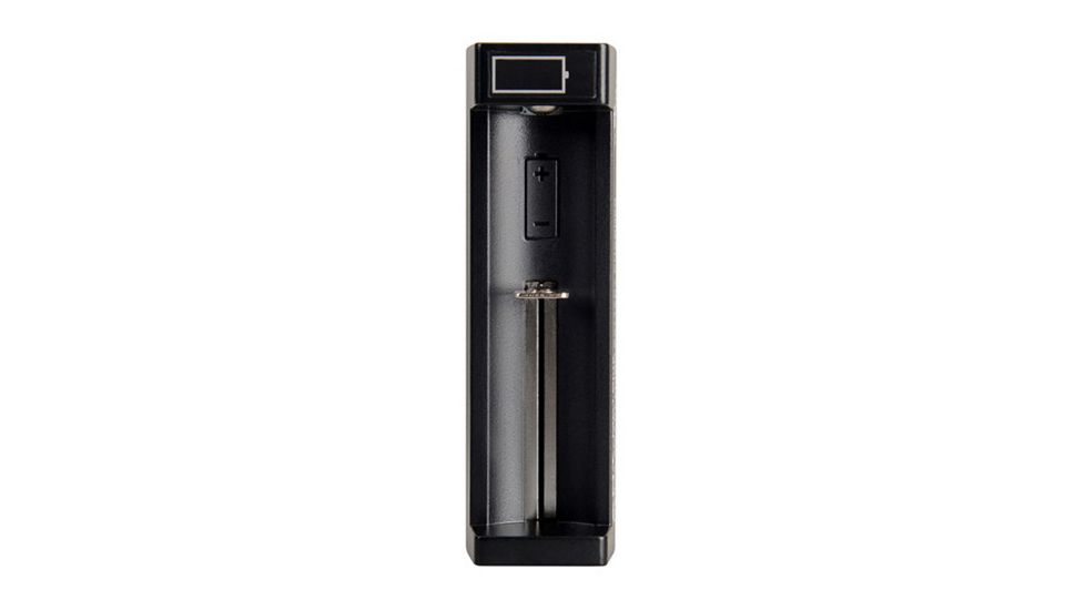 XTAR MC1 Plus, Portable Li-Ion Battery Charger, Single Bay, Constant Current, USB Chargeable, Black XTAR-MC1-PLUS