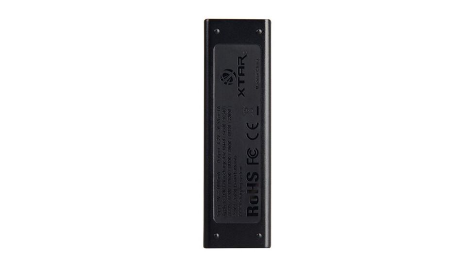 XTAR MC1 Plus, Portable Li-Ion Battery Charger, Single Bay, Constant Current, USB Chargeable, Black XTAR-MC1-PLUS