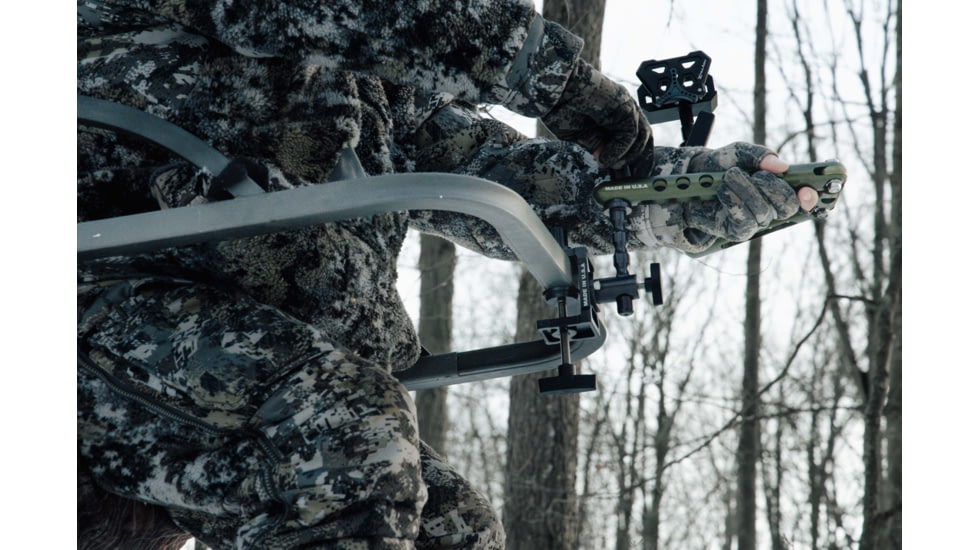 XtraArm Quick Clamp Shooting Rest w/ U-Grip, Black, XTRA-QCSRU