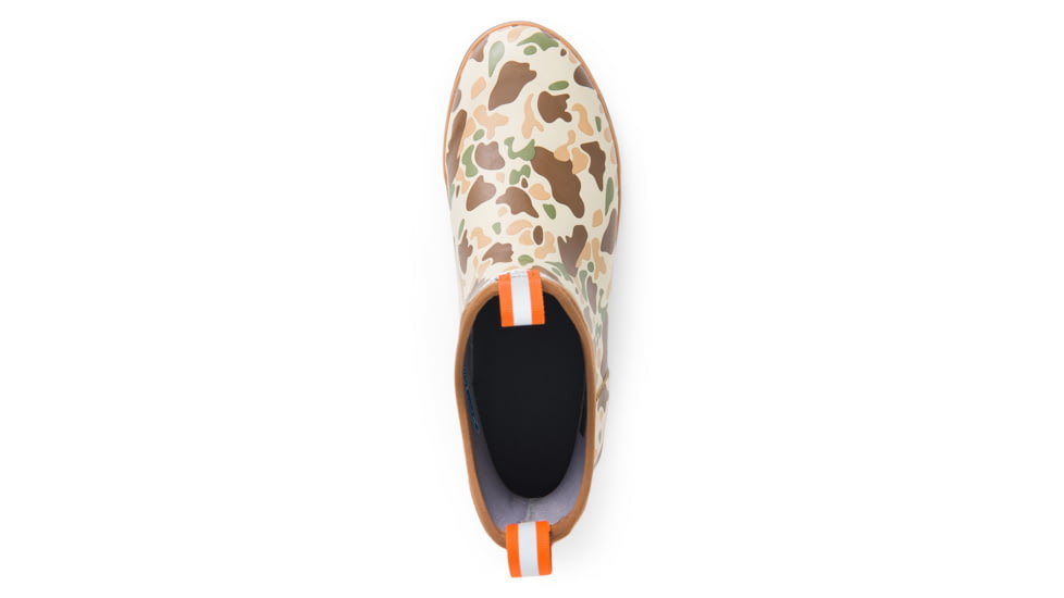Xtratuf 6 in Ankle Deck Boot - Mens, Basic Duck Camo/Indian Tan/Bison, 10, XMAB-DCAM-CAM-100