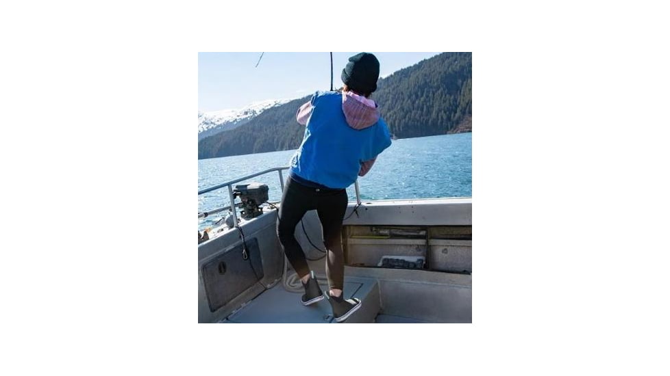 Xtratuf 6 in Buoy Ankle Deck Boot - Womens, Black, 5, XWAB-000-BLK-050