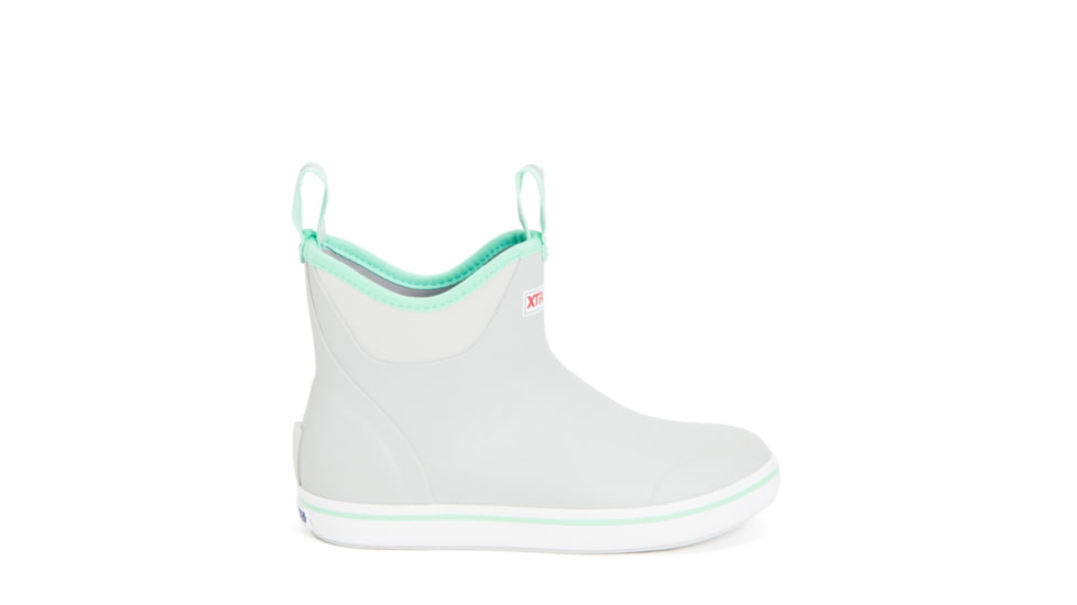 Xtratuf 6 in Buoy Ankle Deck Boot - Womens, Gray, 11, XWAB-102-GRY-110