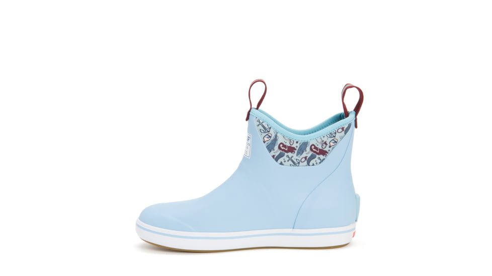 Xtratuf 6 in Buoy Ankle Deck Boot - Womens, Light Blue, 5, XWAB-2BM-BLU-050