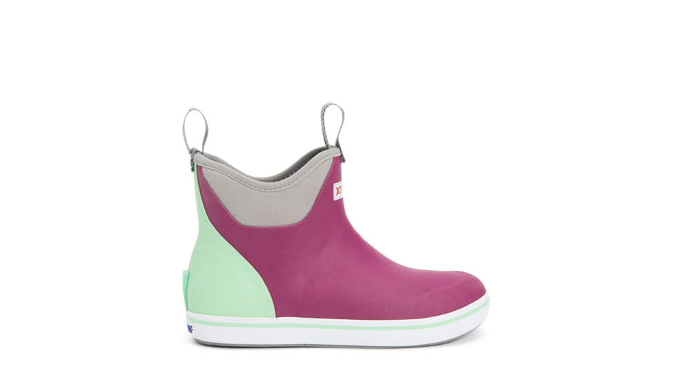 Xtratuf 6 in Buoy Ankle Deck Boot - Womens, Purple, 6, XWAB-501-PUR-060