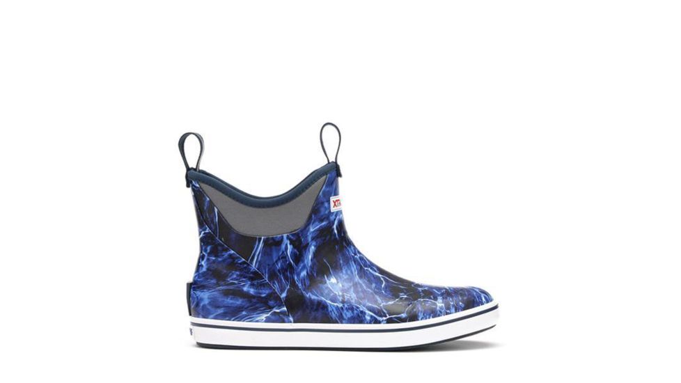 Xtratuf 6 in Camo Print Ankle Deck Boot - Mens, Mossy Oak Marlin, 14, XMAB-MAR-CAM-140
