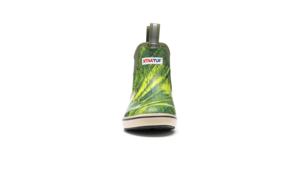 Xtratuf 6 in Camo Print Ankle Deck Boot - Mens, Realtree Fishing, 14, XMAB-RTF-CAM-140