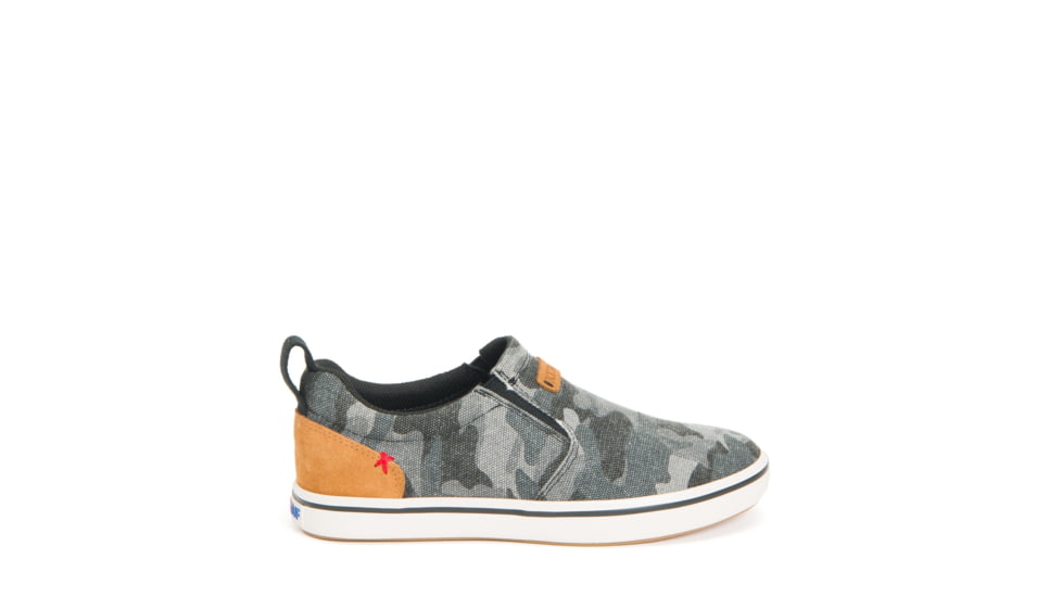 Xtratuf Canvas Sharkbyte Deck Shoe - Women's, Black Camo, 9, XSW-002-BLK-090