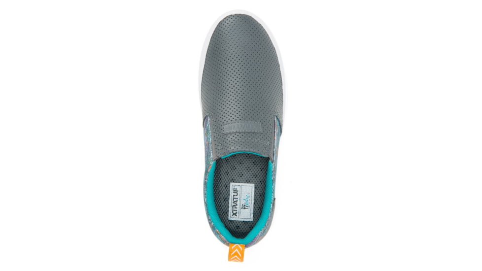 Xtratuf Canvas Sharkbyte Deck Shoe - Womens, Gray, 6, XSW-7GG-GRY-060