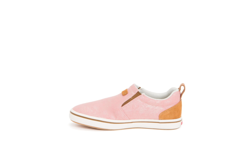 Xtratuf Canvas Sharkbyte Deck Shoe - Womens, Salmon, 10, XSW-700-ORG-100