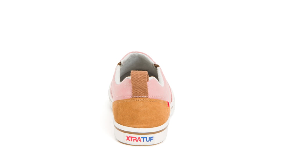 Xtratuf Canvas Sharkbyte Deck Shoe - Womens, Salmon, 10, XSW-700-ORG-100