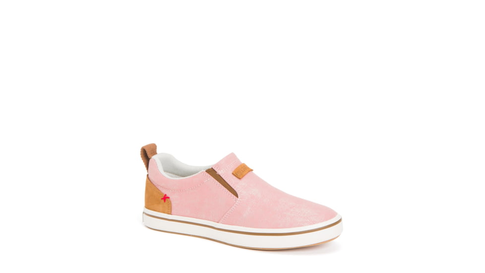 Xtratuf Canvas Sharkbyte Deck Shoe - Women's, Salmon, 10, XSW-700-ORG-100