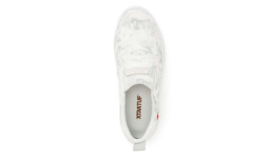 Xtratuf Canvas Sharkbyte Deck Shoe - Womens, White Camo, 7, XSW-102-WHT-070