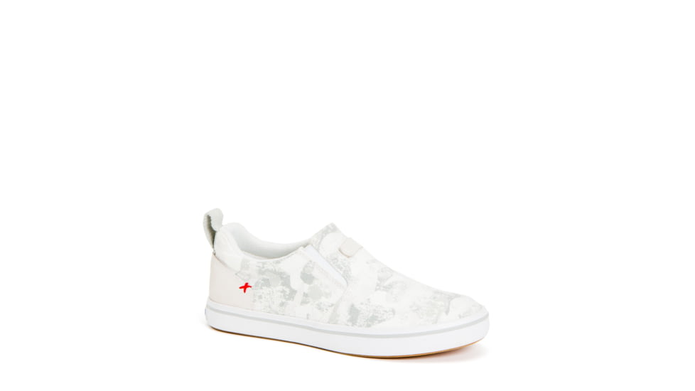 Xtratuf Canvas Sharkbyte Deck Shoe - Womens, White Camo, 7, XSW-102-WHT-070