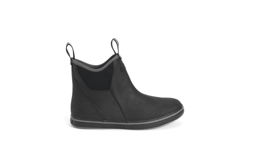 Xtratuf Leather 6in Ankle Deck Boot - Men's, Black, 13, XAL-000-BLK-130