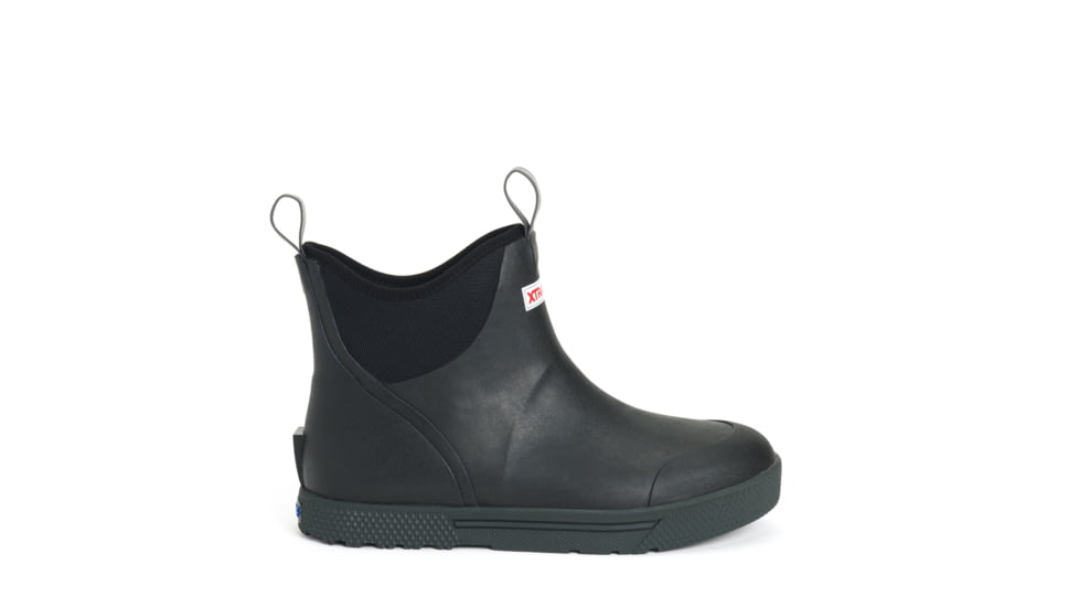 Xtratuf Wheelhouse 6 in Ankle Deck Boot - Men's, Black, 13, XMW-000-BLK-130