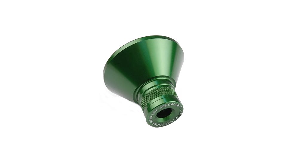 Precision Hardcore Gear Powder Funnel .308, Green, HC-91409