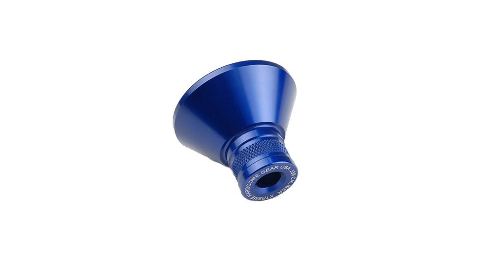 Precision Hardcore Gear Powder Funnel .338, Blue, HC-91410