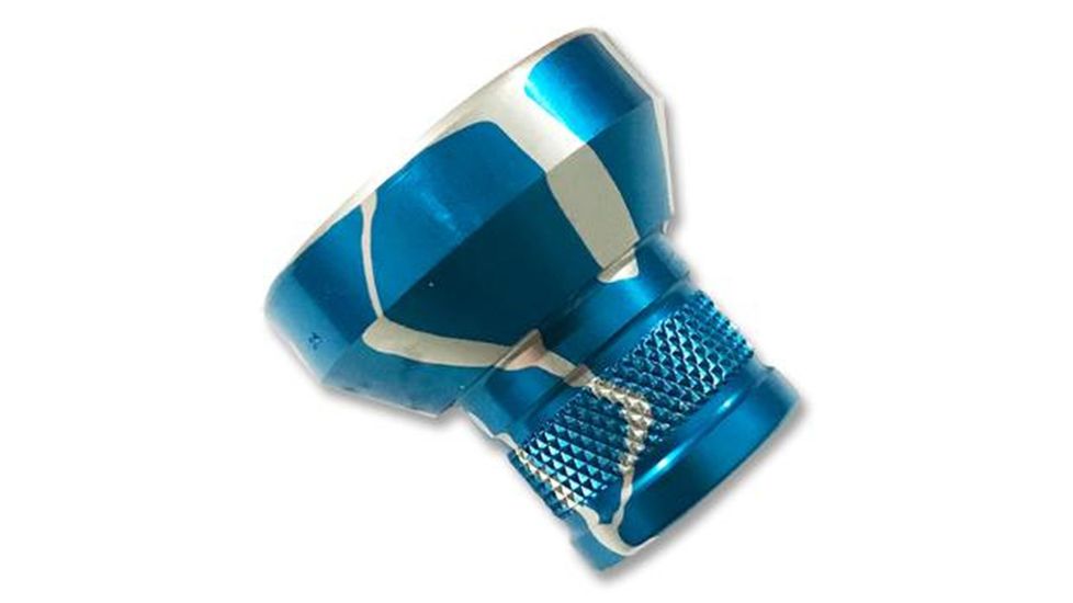 Precision Hardcore Gear Powder Funnel, .40 Caliber, 6061 Aluminum, Blue, HC-91426