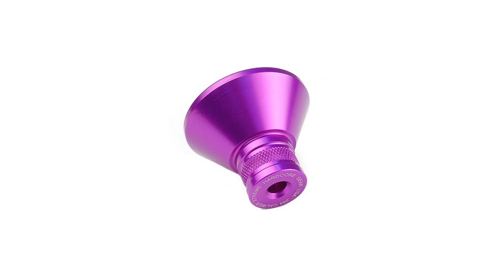 Precision Hardcore Gear Powder Funnel 6MM .244 Cal, Purple, HC-91404