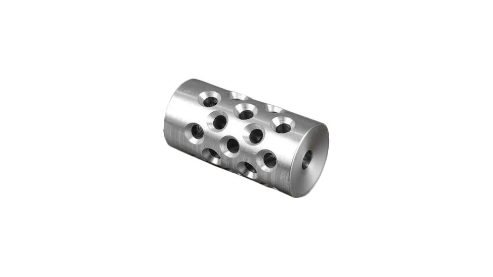 Precision Hardcore Gear Stainless Steel Radial Ported Brake - 1in OD X 5/8in-24, Raw, HC-91110