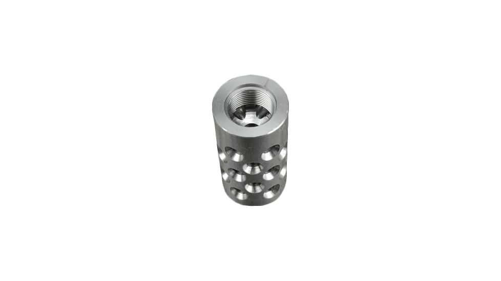 Precision Hardcore Gear Stainless Steel Radial Ported Brake - 1in OD X 5/8in-24, Raw, HC-91110