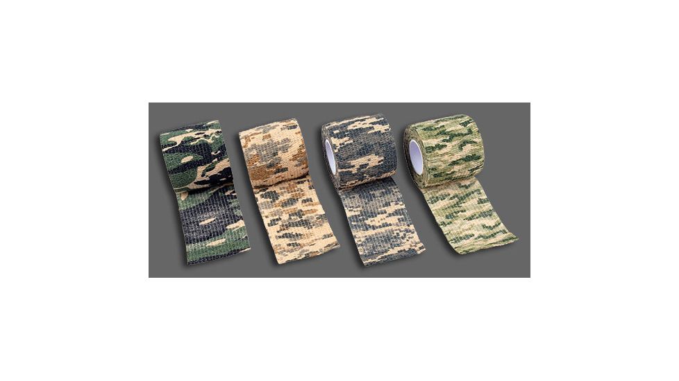 Precision Hardcore Gear Tactical Camo Wrap, Woodland, HC-91800