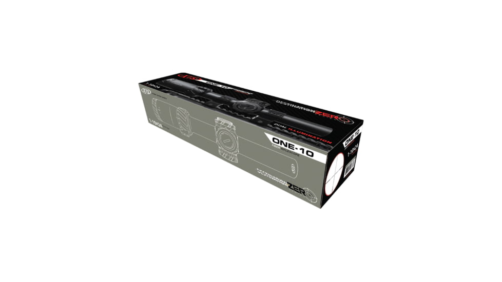 XTS 1-10x24mm 30mm Tube Rifle Scope, Black, XTS-1-10X24F