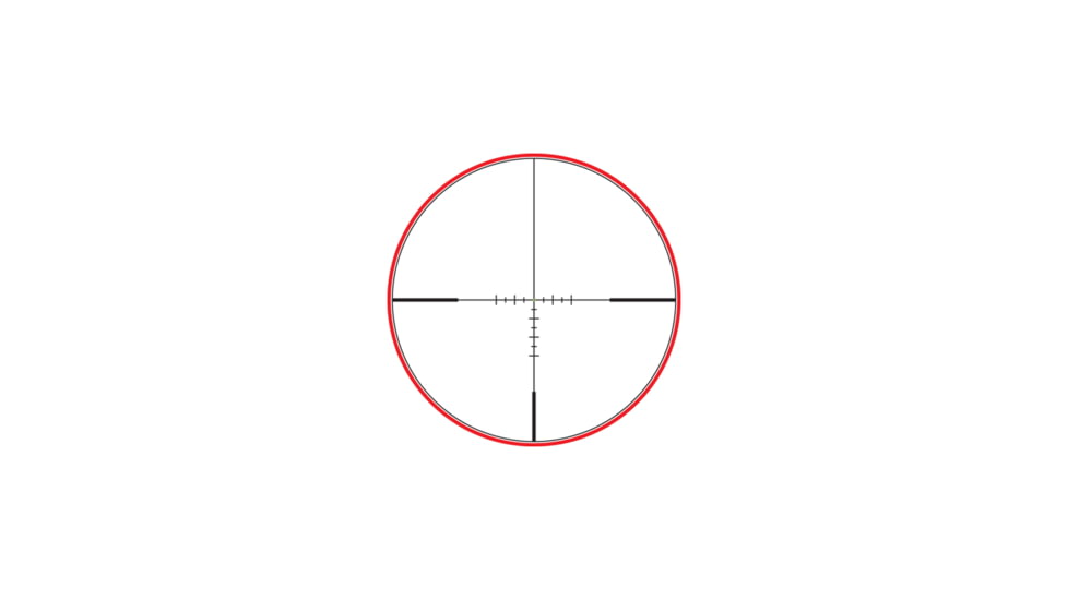 XTS 1-10x24mm 30mm Tube Rifle Scope, Black, XTS-1-10X24F
