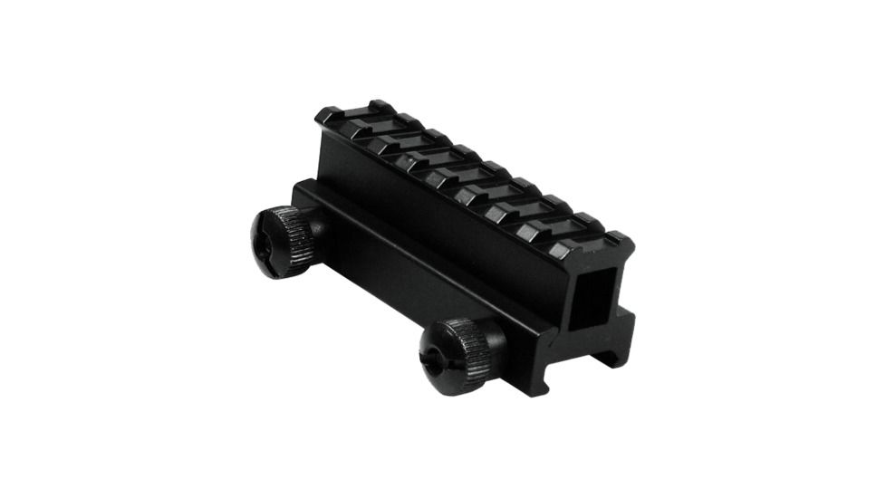 XTS 1in. See-through Short Riser Mount, Black XTS-WT8