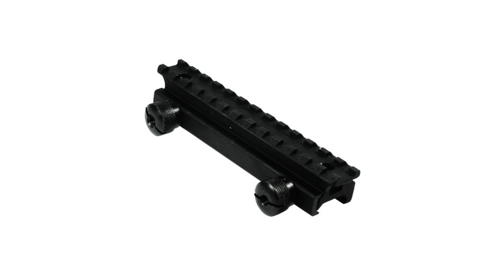 XTS 1in. See-through Solid Riser Mount, Black XTS 012