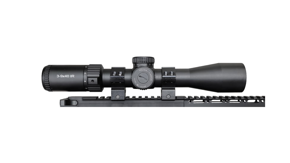 XTS 3-9x40mm 30mm Tube Rifle Scope, Black, XTS-3-9X40F