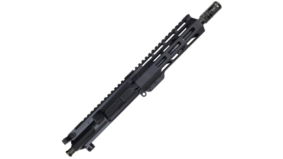 XTS Complete Upper Receiver w/o BCG w/ Ce Rail, AR-15, .223/5.56, 16.5in, 7.5in Barrel, Pistol Length, 1-7 Twist, 1/2x28 Thread, M-LOK Handguard, Bird Cage, Black Finish, Black, XTS-CU-7CE