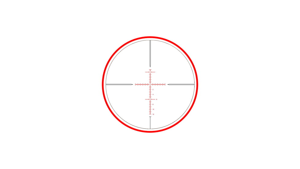 XTS Destination Zero 3-12x44mm 30mm Tube Rifle Scope, Second Focal Plane, Black, XTS-3-12x44