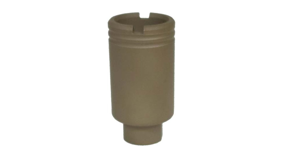 XTS Flash Cone Medium Muzzle Brake .223/5.56 Nato, Tan FDE, MZ FS223MF