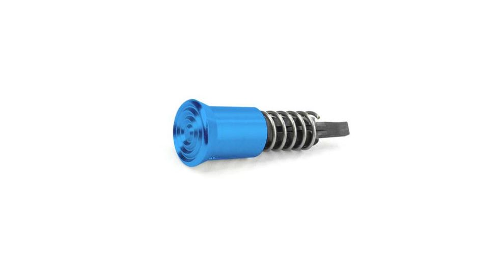 XTS Forward Assist Assembly, AR-15/AR-10, Plunger/Forward Assist Pawl/Spring &amp; Roll Pin, Anodized Blue, XTS-FAA-BL