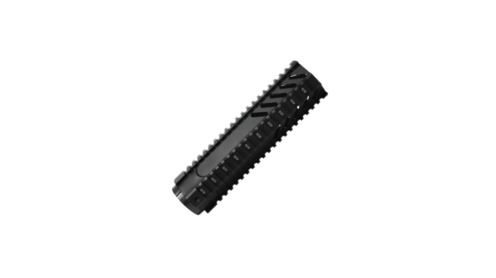 XTS Free-Float Mid-Length Rail, Black HG-1041M