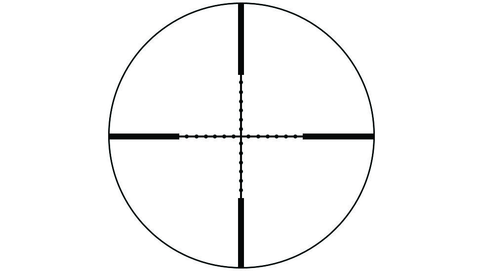 XTS Illuminated Red/Green Mil-Dot Reticle
