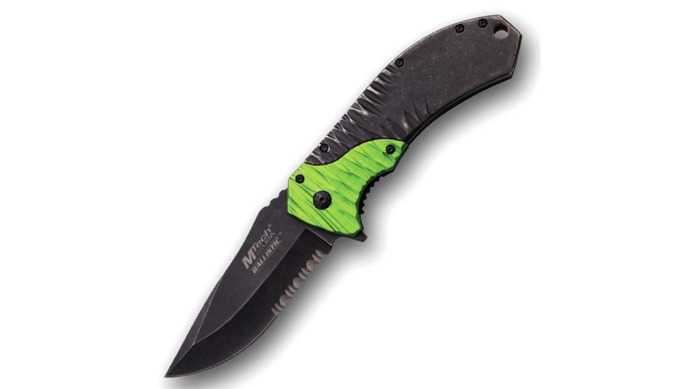 XTS MT A885GN Folding Knife, Green MT A885GN