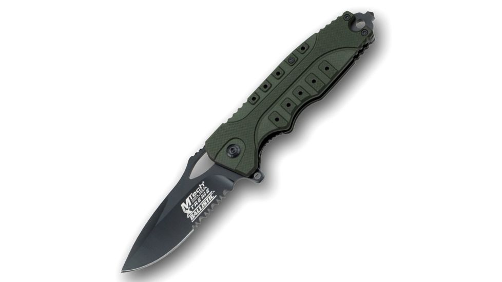 XTS MX A809GN Folding Knife, Green MX A809GN