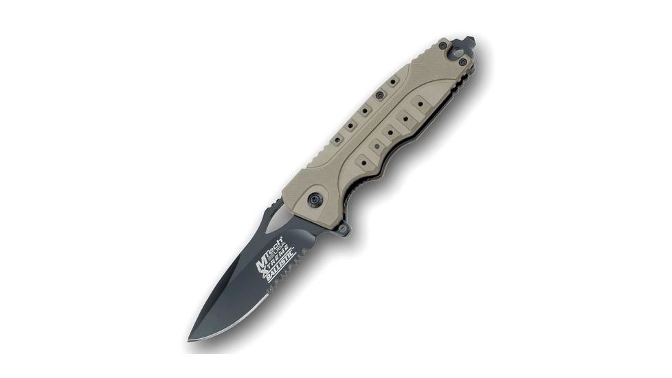 XTS MX A809TN Folding Knife, Tan MX A809TN