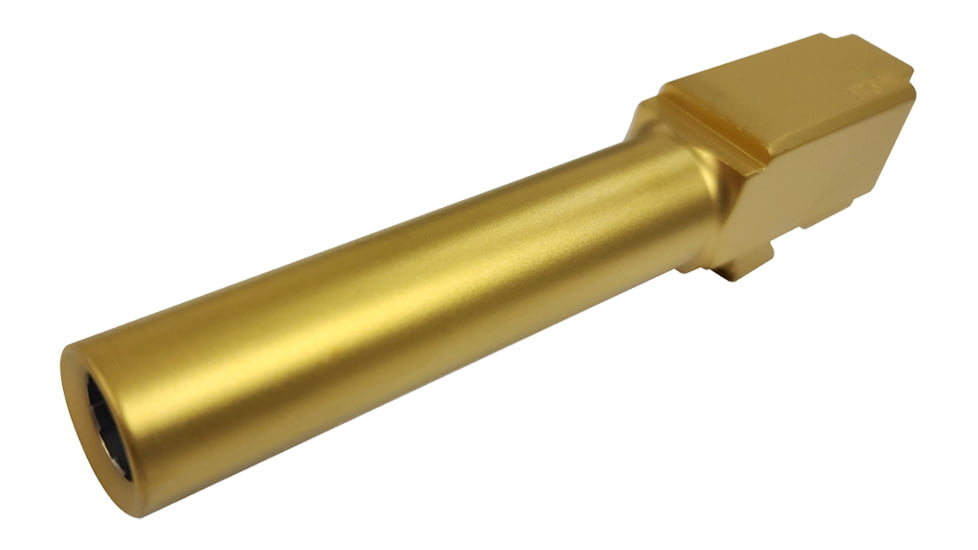 XTS Pistol Barrel, Glock 19 Gen 1-5, 9mm Luger, 1-10 Twist, Tin, Gold, One Size, G19-BAR-G