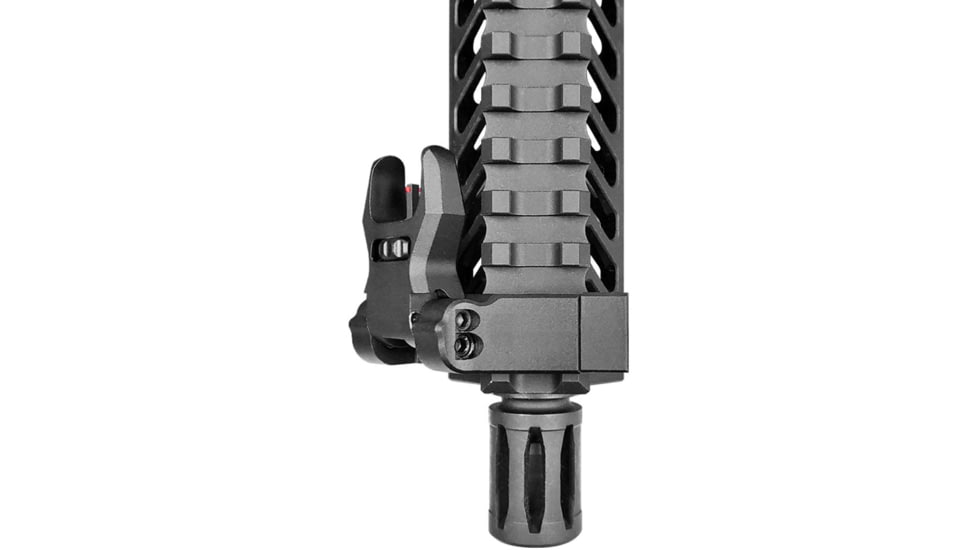 XTS Pro 45 Front And Rear Flip Ups, Black, XTS-P45FRSET