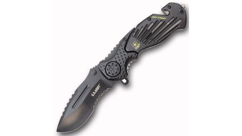 XTS UA 08 Folding Knife, Black UA 08