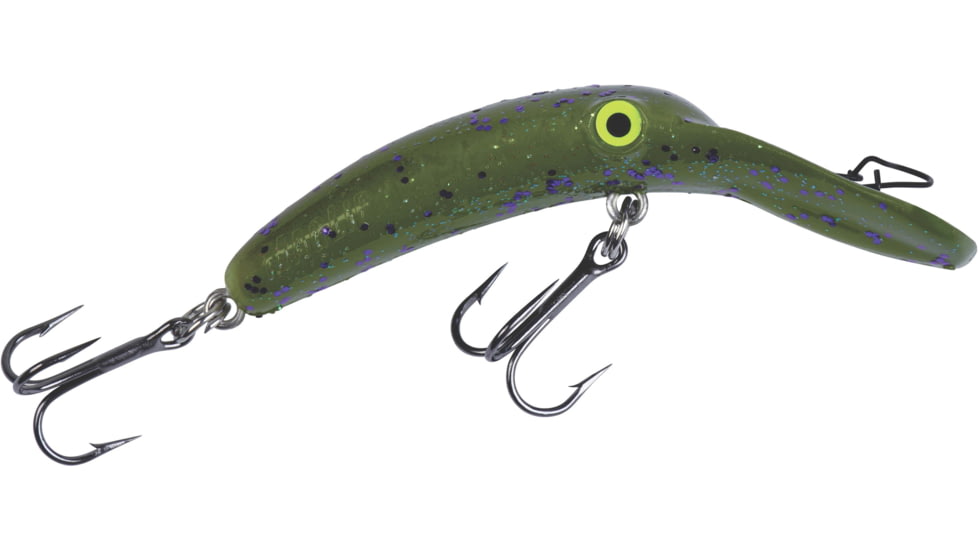 Yakima Bait Mig Lip Finesse, Bass Casting Plug 2.5, Sprayed Grass, 2 1/2in, 1/8oz, 9961-SGRAS