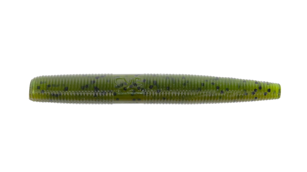 Yamamoto Baits Ned Senko Worm, 10, 3in, Green Pumpkin-Watermelon, YAM-9N3-10-912