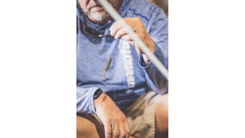 Yamamoto Baits 3in Shad Shape Worm, 10 pack, Green Pumpkin-Black, YAM-68JR-10-297